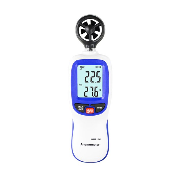 Anemómetro Digital Anemómetro Bluetooth Anemómetro De Medición De Temperatura Del Viento Eigraketly TO002083-00