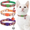 thumbnail image 1 of Collar navideño para gatos DILLYBUD con cascabeles para gatos de 20-30 cm, 1 of 7
