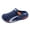 Blue, variant on Men's Close Toe Platform Sandals Wide Width Breathable Slip on Clogs Lightweight Non Slip Garden Work Shoes Black Size 9