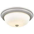 thumbnail image 2 of Millennium Lighting Metal Flushmount Ceiling Light in Satin Nickel finish-Silver, 2 of 4