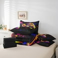 thumbnail image 3 of Erosebridal Teens Gamepad Bedding Sets Twin Size, Gaming Gamer Comforter Sets with Sheets, Oil Printing Reversible Bed Set, Lightweight Bedroom Decor, 7pcs, 3 of 4