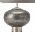 thumbnail image 3 of Morrow Textured Table Lamp Gray Metal 23.5"Ht. Transitional Style, 3 of 7