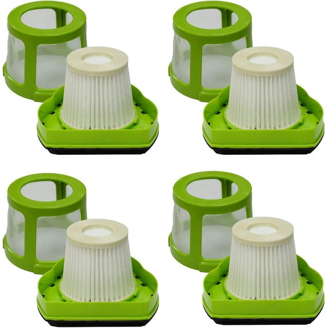 PUREBURG Pet Hair Eraser Vacuum Dust Filters Compatible with Bissell 1782 Pet Hair Eraser Handheld Cordless Pet Vacuum Cleaners and Mesh Frame Filters_Gift Of G