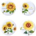 thumbnail image 1 of Juego de 4 platos de melamina - Girasol, 1 of 2