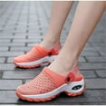 thumbnail image 5 of Women's Air Cushion Slip on Shoes Arch Support Mesh Mules Sneaker Sandals shikongkuajing, 5 of 7