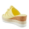 thumbnail image 5 of Patrizia Women's BELLALUCE Slide Wedge Sandals Yellow EU 38 / US 7.5 - 8, 5 of 5