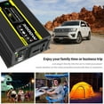 thumbnail image 2 of Yucurem 3000W Car Inverter Dual USB Power Converter 3000W (Black 12V to 220V), 2 of 8