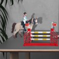 thumbnail image 1 of Figuras de caballos realistas de 3 uds., juguetes de caballos con figuras de , valla, caballo, , juego de juguetes para niños, niñas y Mujer, 1 of 8