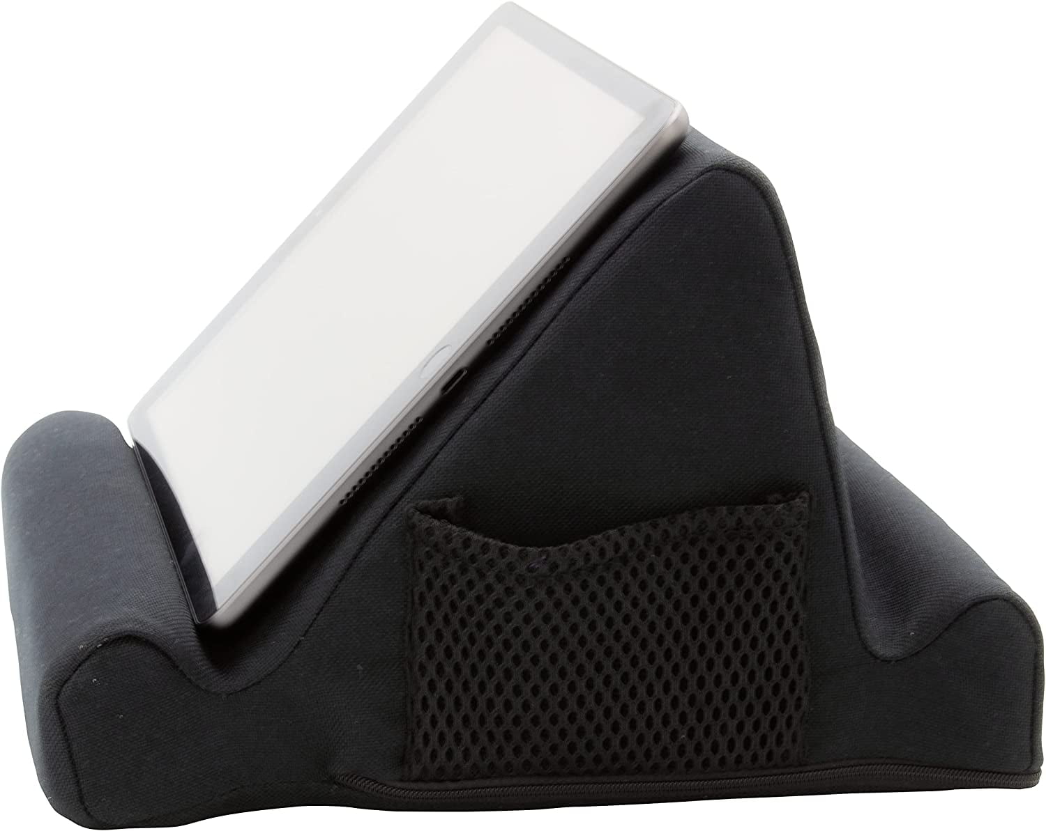 Brookstone Memory Foam Tablet Stand for Lap, Desk and Bed with 2 Side