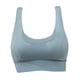 thumbnail image 4 of Mujeres Sujetador Deportivo Crop Top Chaleco Fajas Sujetadores Elásticos Chaleco De Fitness Azul M Sunnimix Sujetadores deportivos para mujer High Import, 4 of 8
