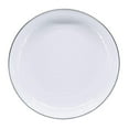 thumbnail image 2 of Solid White Pattern - Set of 4 - 10 inch Pasta Plates - Golden Rabbit Enamelware, 2 of 5