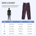 thumbnail image 2 of Cauagu Halloween Mens Pajama Pants Sleep & Lounge Pants,PJ Bottoms with Pockets-Small, 2 of 7