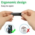 thumbnail image 5 of Small Portable Pill Box Keychain (3 Pack), Aluminium Alloy Mini Pill Organizer C, 5 of 5