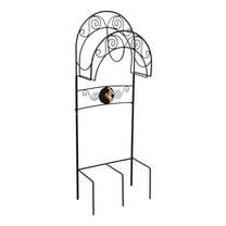 Liberty Garden 640-KD Carrington Decorative Hose Holder Stand, Black