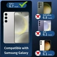 thumbnail image 2 of 3 Pack Samsung Galaxy S24 Plus Camera Lens Protector , 9H Hardness Tempered Glass, Ultra HD, Anti-Scratch, Case Friendly [Does not Affect Night Shots], 2 of 7
