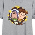 thumbnail image 3 of Toy Story 4 - Buzz And Woody - Juniors Ideal Flowy Muscle T-Shirt, 3 of 5