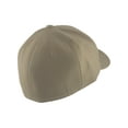 thumbnail image 4 of Blank Fitted Curved Cap Hat, Khaki 7 3/4, 4 of 4
