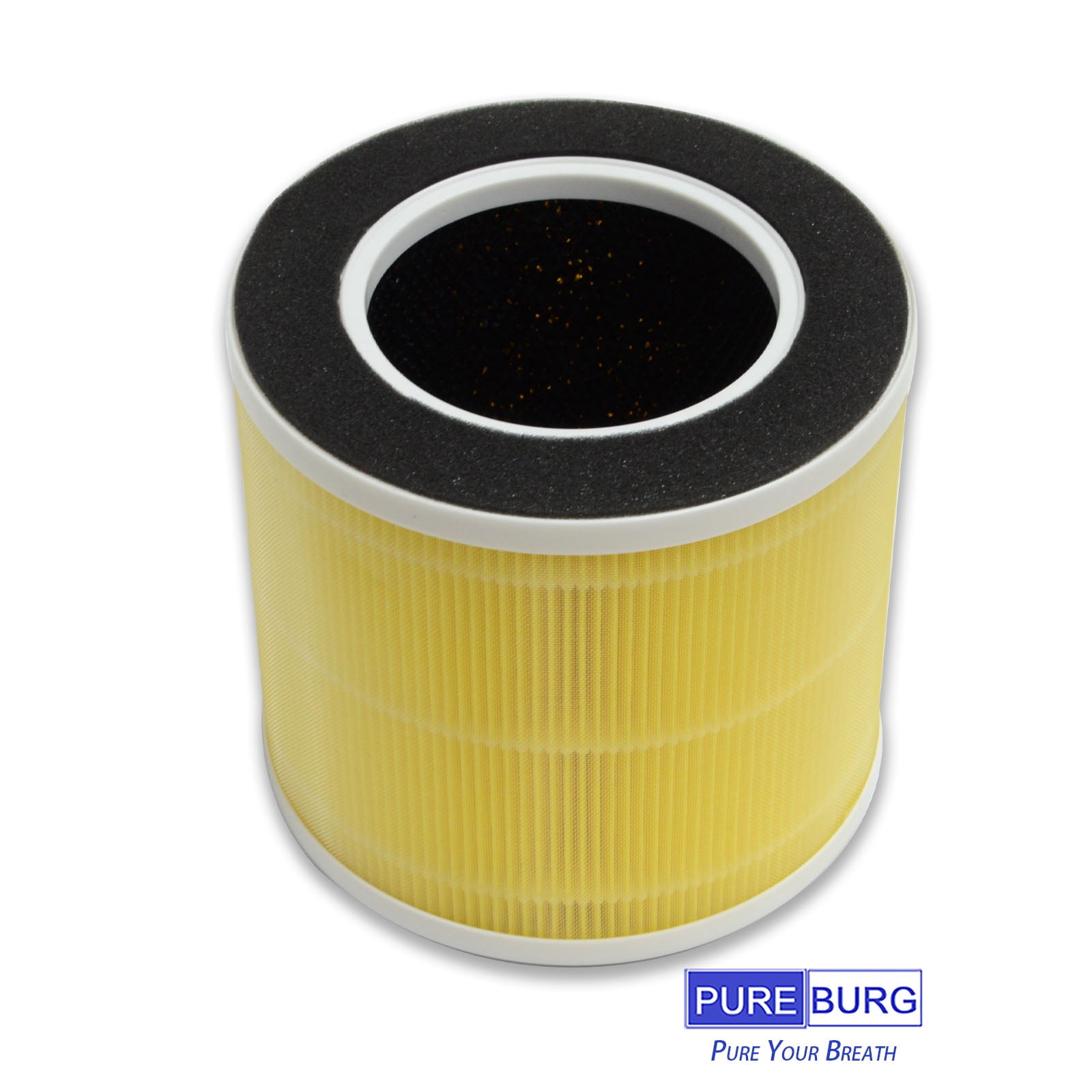 PUREBURG RP-AP089 Replacement True HEPA Filters Compatible with RENPHO Large Room Air Purifiers,RP-AP089 RP-AP089W/RP-AP089B, Part Number RP-AP089-f1(RP-AP089-f2),2-Pack