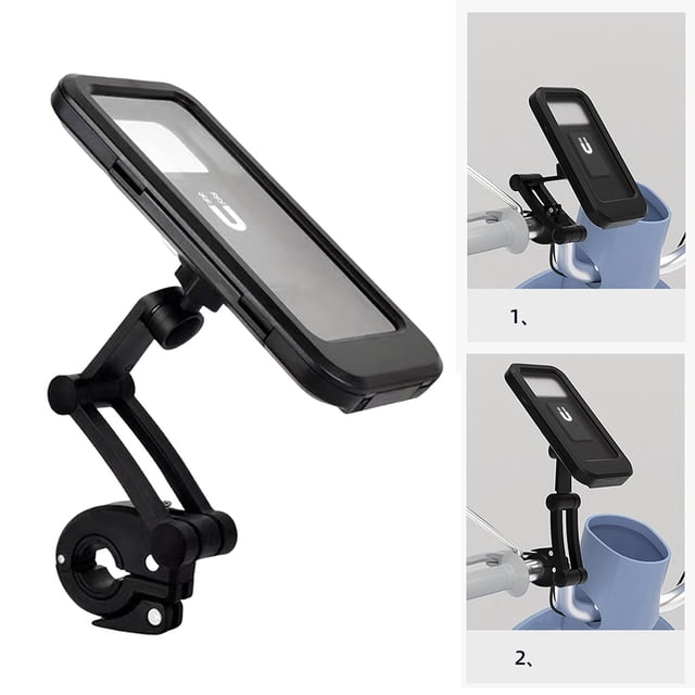 Soporte Para Teléfono De Bicicleta Soporte Universal Para Manillar De Motocicleta Abrazadera De Montaje Para Teléfono