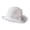 White, variant on Lispipm Retro Organzas Bucket Hats for Women Cloche Bow Accessory Banquet Cocktail Party Hat Ladies Summer Trendy Formal Caps Pink
