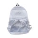 thumbnail image 3 of Mochila de moda informal para mujer, ideal para escalada, senderismo y mochilerismo. Gris-plata, 3 of 9