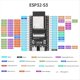 thumbnail image 5 of Placa de Desarrollo ESP32-S3 WROOM CAM Módulo WiFi Bluetooth Incorporado Módulo ESP32-S3-WROOM-1 N16R8 Interfaz Dual TYPE-C, 5 of 8
