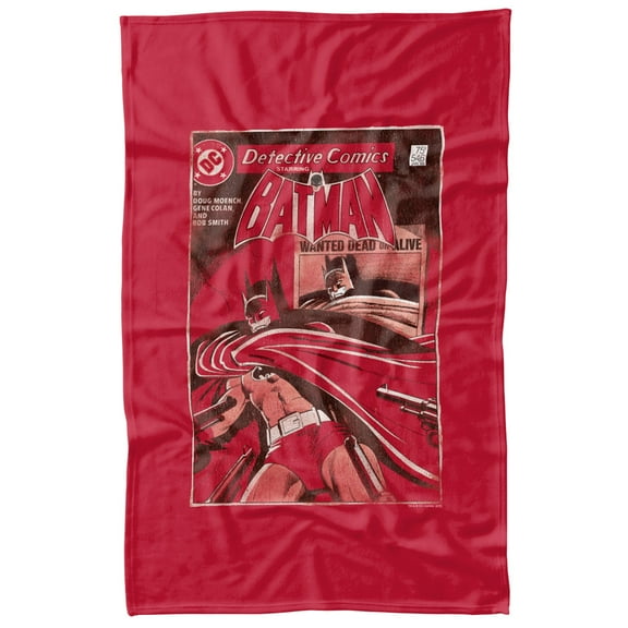 Batman DOA Cover Fleece Blanket 36' x 58',DOA Cover
