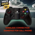 thumbnail image 2 of CHUANK ULTIMATE GAME CONTROL  WIRELESS RETRACTABLE MOBILE MOUNT GAMEPAD- Instant 2.4G Connectivity  Customizable RGB Illuminated Buttons  Immersive Symmetrical Dual Vibration  Full 360 Ra, 2 of 7