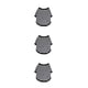 thumbnail image 2 of Chaleco para cachorros Greeniant camisetas transpirables con cuello para perros Negro S 3piezas, 2 of 6