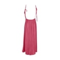 thumbnail image 6 of Horkkom Backless Dresses for Women Sleeveless Solid Color Summer Dresses Flowy Casual Daily Maxi Dresses, S-2XL, 6 of 9