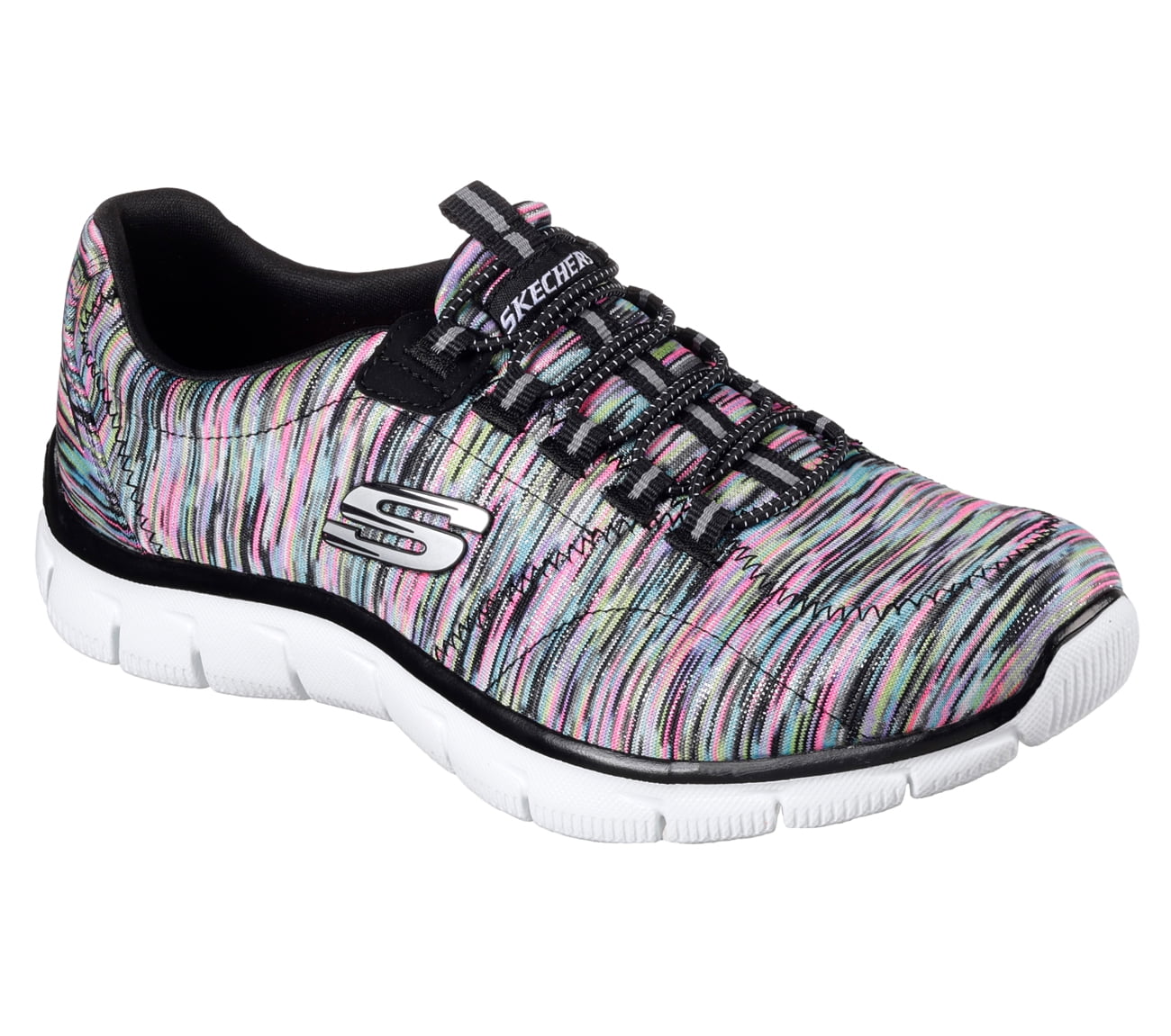 skechers striped shoes