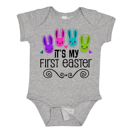 

Inktastic First Easter Baby Bunnies Gift Baby Boy or Baby Girl Bodysuit