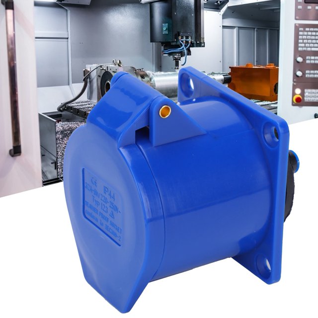 Industrial Power Socket, Stable Insulation Single-Phase Industrial Power Socket Convenient For Most People For Various Indoor And Outdoor Places