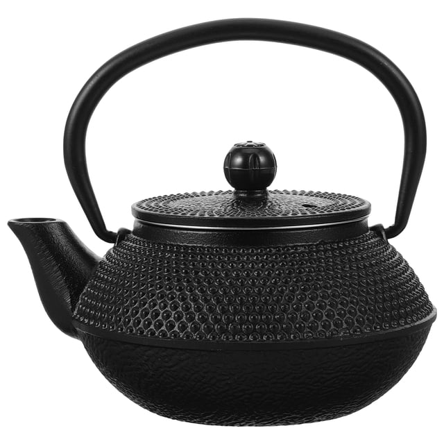 Vintage Iron Teapot Small Teapot Retro Cast Iron Tea Pot Vintage Teapot for Home Tea House