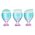 thumbnail image 1 of Mialoley Mermaid Makeup Brush Professional Foundation Powder Blush Brush Cosmetic Fishtail Brush Make Up Tools, 1 of 8