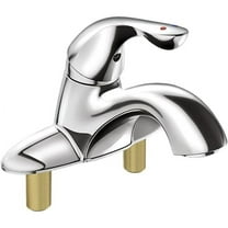 Delta 505LF Classic Single Handle Lavatory Faucet, Less Pop-Up, Chrome