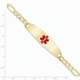 thumbnail image 2 of Finest Gold 14K Yellow Gold Small Elongated Number 27 Charm, 2 of 3