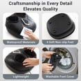 thumbnail image 5 of Foot Massager Gifts for Father's Day with Heat and Compression, Shiatsu Feet Massager, Fits Up to Men Size 13.5, Black, 5 of 9