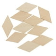 thumbnail image 1 of de , Rebanas de , Adornos, Confeti de Natural Sin , Manualides para Bricoje, Decoración para 10 piezas 100x50 mm BLESIY Hojas de madera, 1 of 8