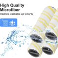 thumbnail image 4 of 8 Pcs Roller Brush Replacement Accessories for FC5 FC7 FC3 FC3D Electric Floor Cleaner, 4 of 6