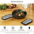 thumbnail image 5 of Black Chef Stripe Potholder (Set of 2), 5 of 5