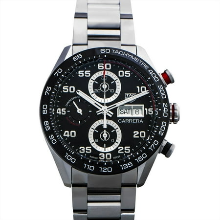 TAG Heuer Carrera Automatic Black Dial Stainless Steel Men's Watch CBN2A1AA.BA0643