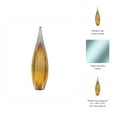 thumbnail image 3 of Glam Handcrafted Glass Sculpture with Grooved Teardrop Design and Sleek Contemporary Silhouette, 3 of 11