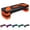 Orange, variant on KL KLB Sport 31in Aerobic Step Platform Adjustable Exercise Fitness Workout Steppe W/4 Risers, Black/Red