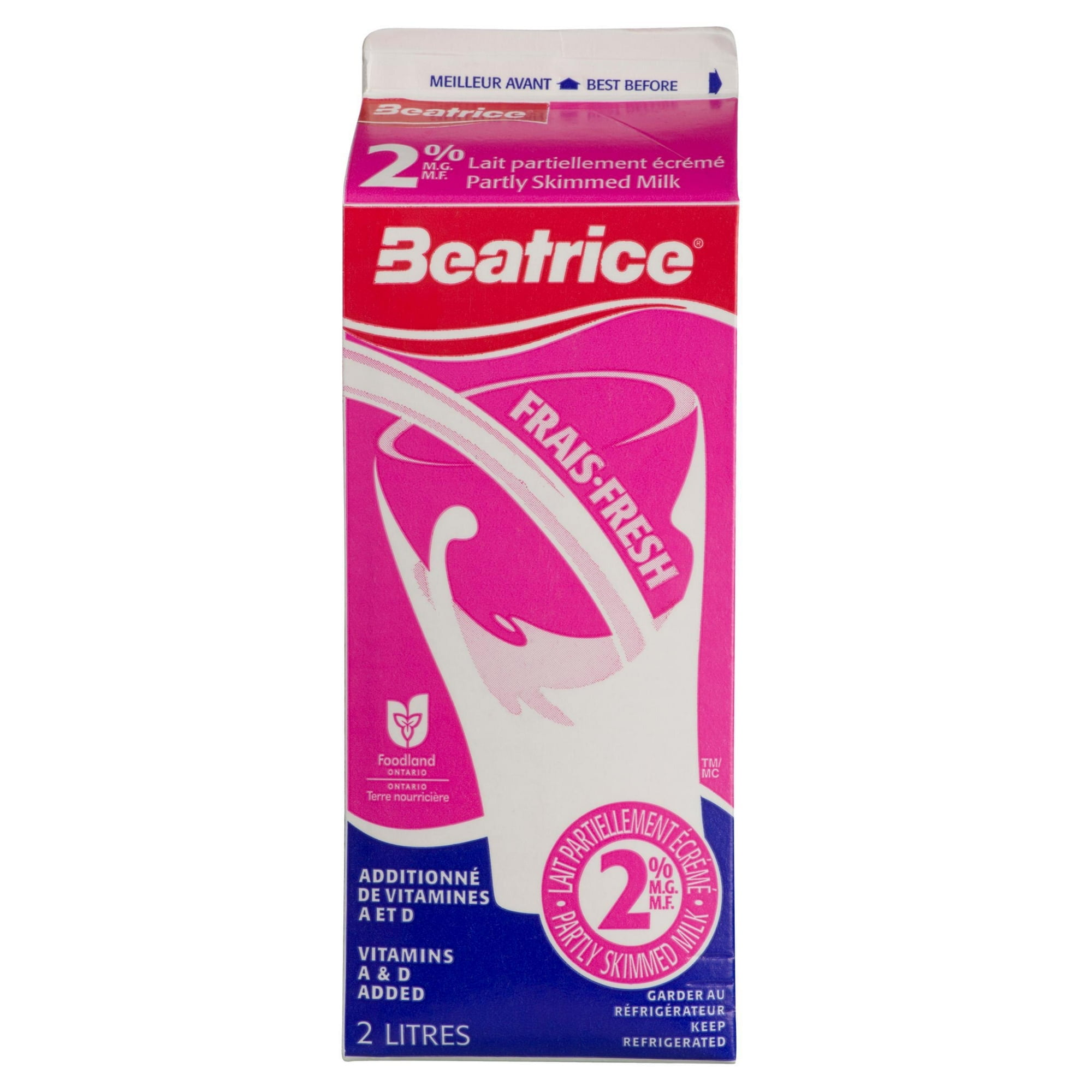 Beatrice 2% Milk, 2L