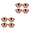 thumbnail image 1 of Yuarrent 4 piezas de platos de salsa de acero inoxidable, platos de vinagre para condimentos, utensilios de cocina, cuencos para mojar, Type4 NO4, 1 of 6