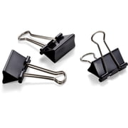 Officemate Medium Binder Clips, Black, 1 Box of 1 Dozen (99050)