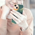 thumbnail image 2 of Shangniulu Color Block Sunset Case Aesthetic River Mountain Landscape Sunset Printed Shockproof Protective Case Soft TPU Hard Back Anti-Scratch Cover, 2 of 4