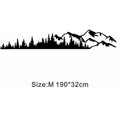 thumbnail image 2 of 2pcs Car Sticker Mountain Forest Vinyl Car Sticker Truck Window Bumper Car Door Sticker Kayak Decorative Vinyl Body Sticker, 2 of 5