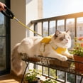 thumbnail image 5 of Dog Harness Small Sized and Leash Set, Soft Light, Breathable Padding & Anti-Escape Design, Adjustable Dogs Training & Walking, Yellow, M, 5 of 6